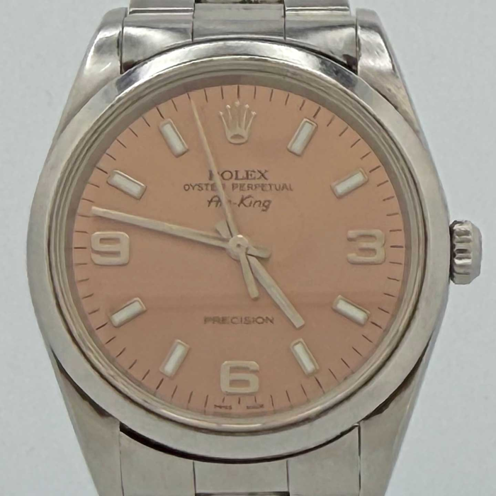 Rolex Airking 34 Cadran Rose