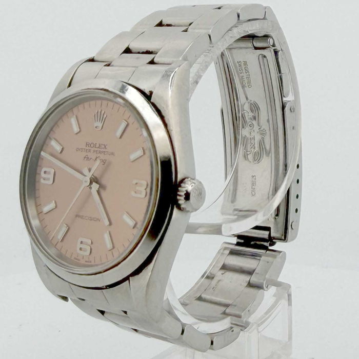 Rolex Airking 34 Cadran Rose