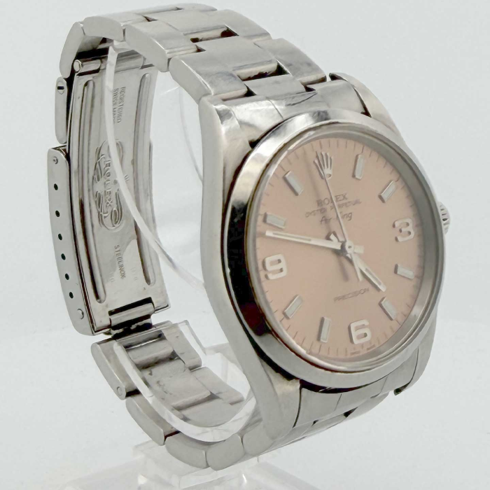 Rolex Airking 34 Cadran Rose