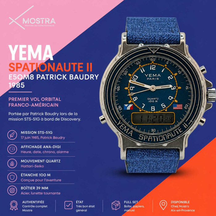 Yema Spationaute II Patrick Baudry