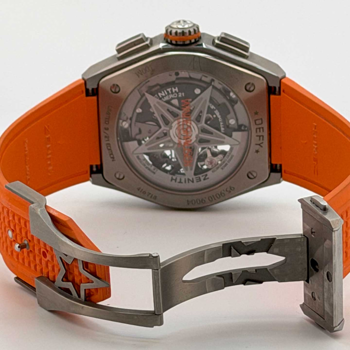 Zenith El Primero Chronographe 21 DEFY  Jean-Claude BIVER