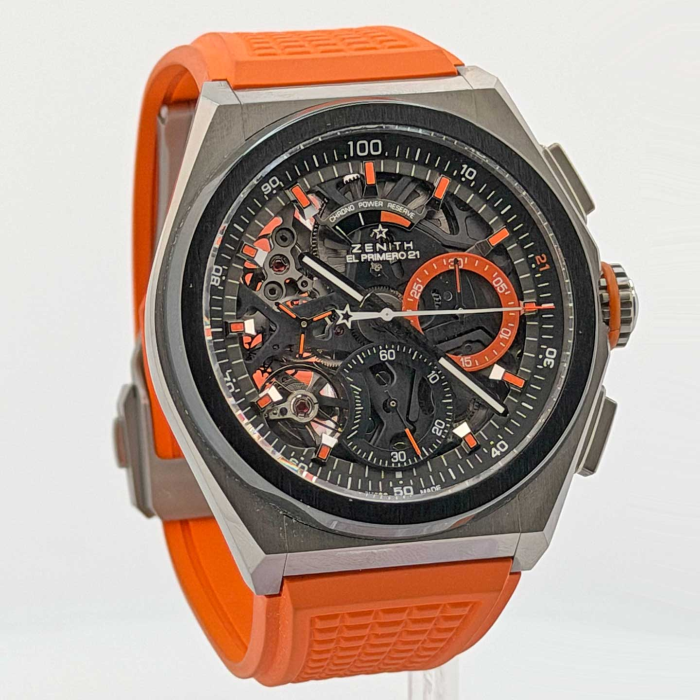 Zenith El Primero Chronographe 21 DEFY  Jean-Claude BIVER