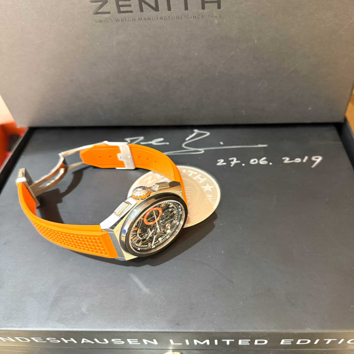 Zenith El Primero Chronographe 21 DEFY  Jean-Claude BIVER