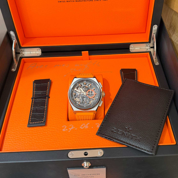 Zenith El Primero Chronographe 21 DEFY  Jean-Claude BIVER