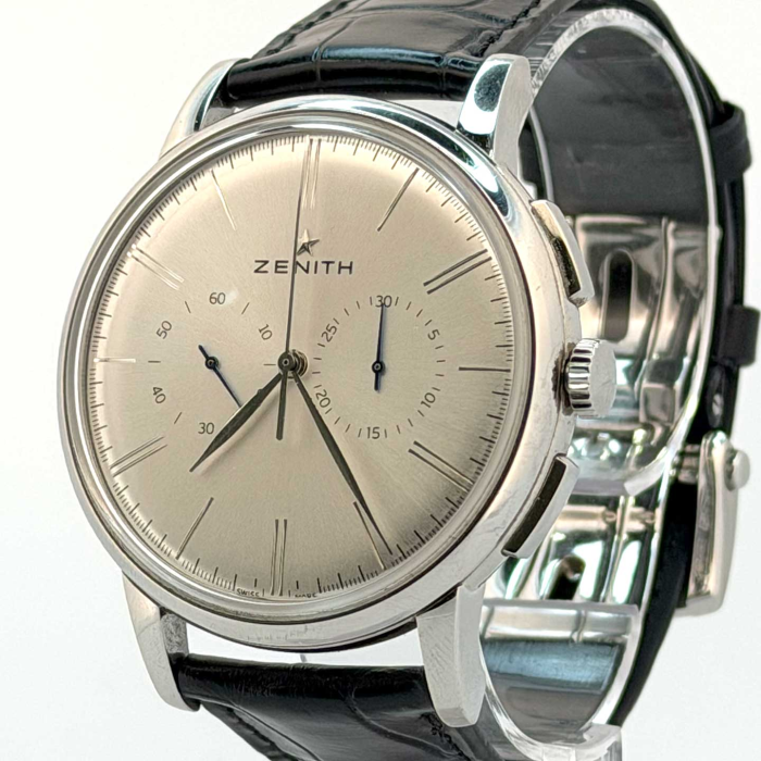 Zenith Elite Chronographe Acier Fullset