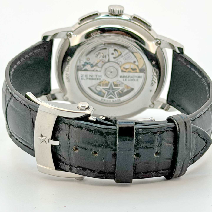 Zenith Elite Chronographe Acier Fullset