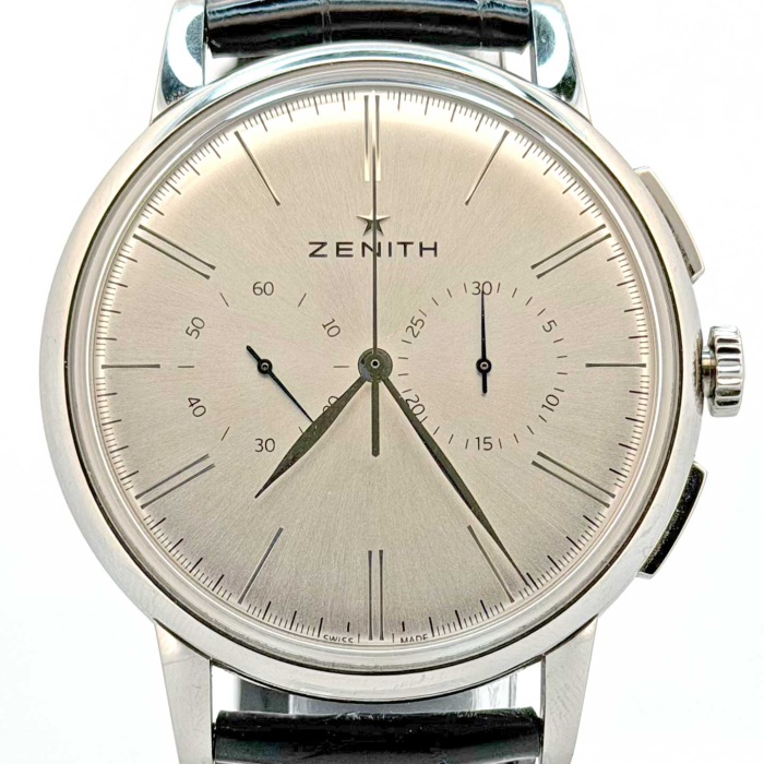 Zenith Elite Chronographe Acier Fullset