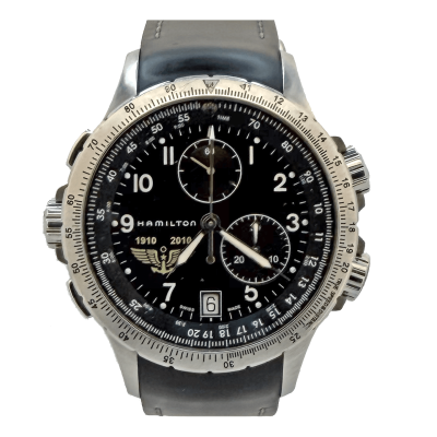 Hamilton Chrono Pilote Aéronavale 100 ans Estimated Time Over