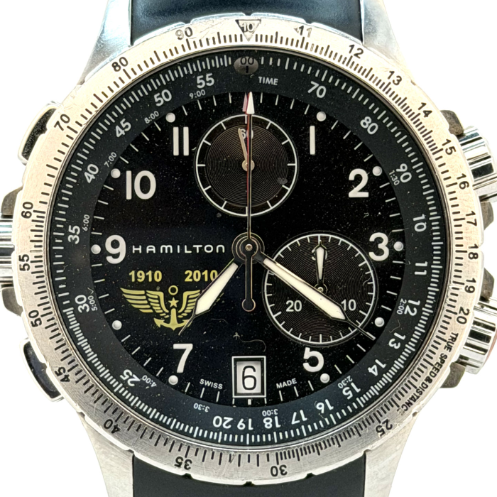 Hamilton Chrono Pilote Aéronavale 100 ans Estimated Time Over