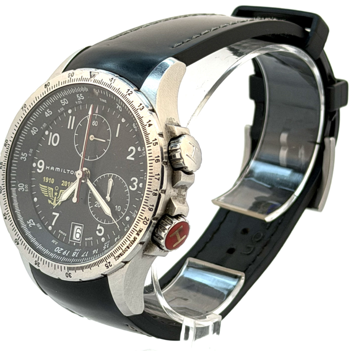 Hamilton Chrono Pilote Aéronavale 100 ans Estimated Time Over