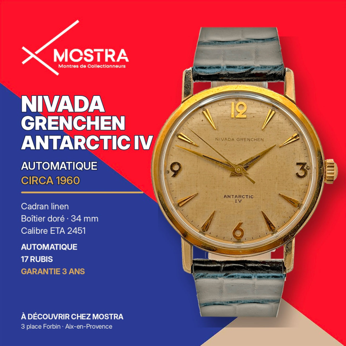 Nivada Gretchen Antartic IV Linen Dial