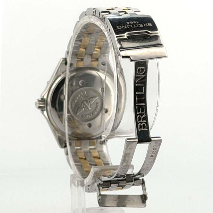 Breitling CLASS J Lady Or & Acier Lunette Rouge