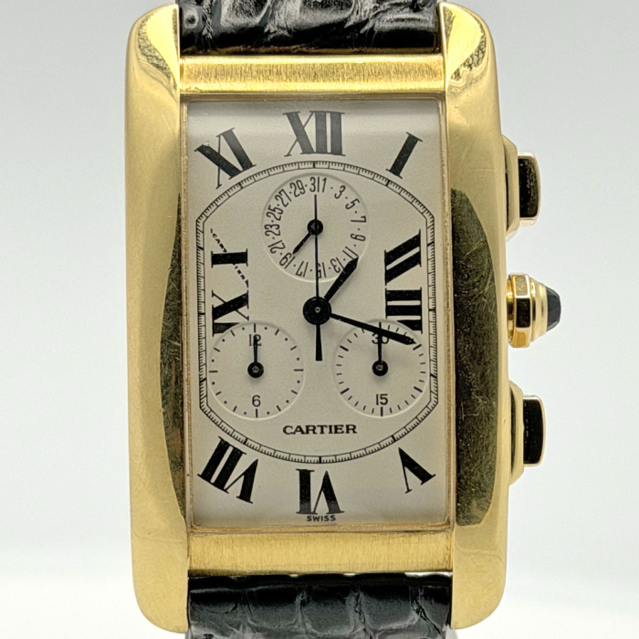 Cartier Tank Américaine Grand Modèle Chronoreflex