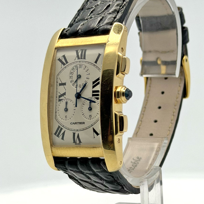 Cartier Tank Américaine Grand Modèle Chronoreflex