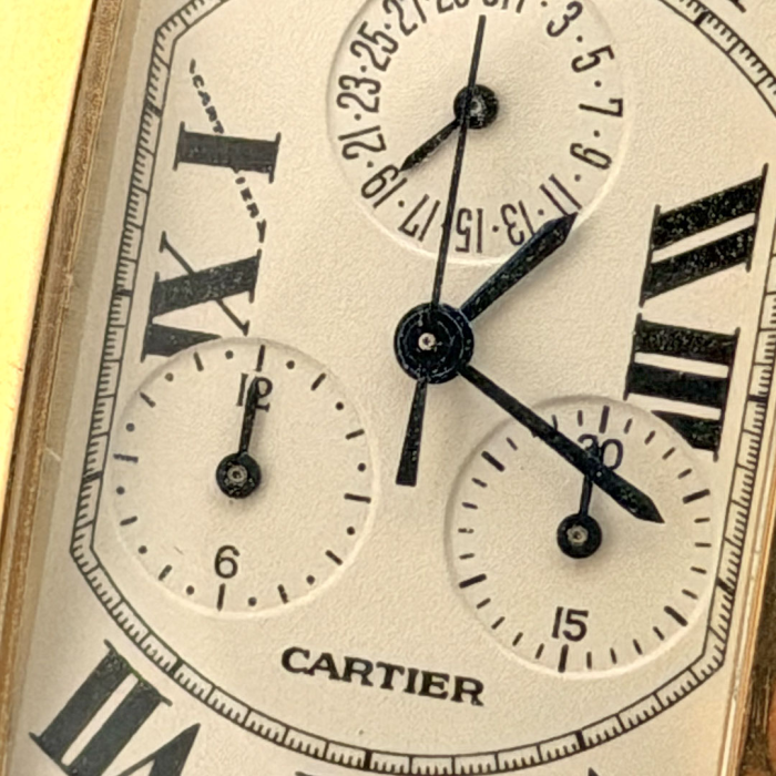 Cartier Tank Américaine Grand Modèle Chronoreflex