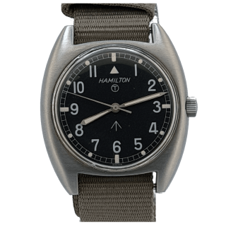 Hamilton W10 British Army Calibre 649 Tritium 1973