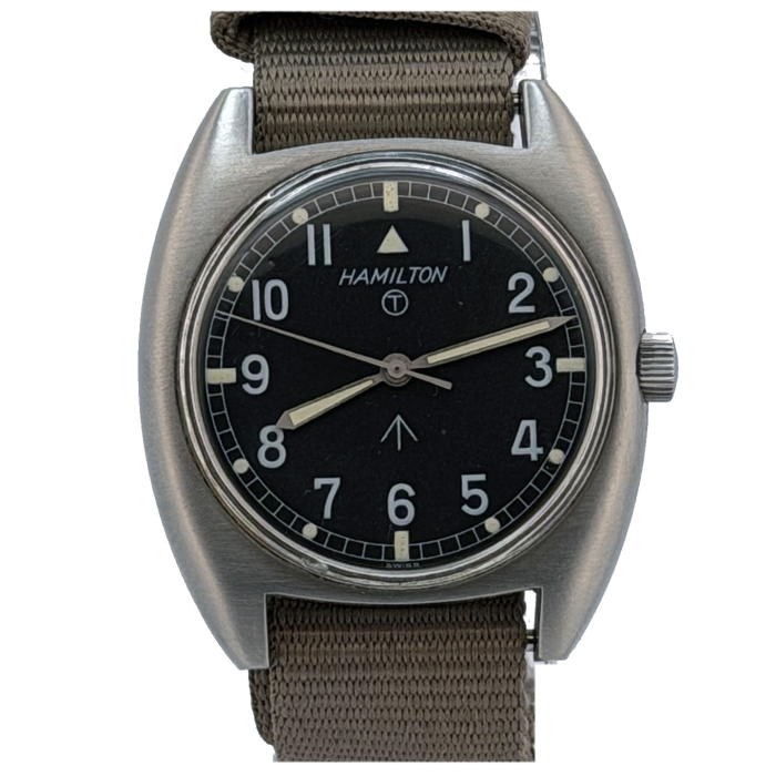 Hamilton W10 British Army Calibre 649 Tritium 1973