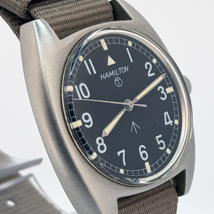 Hamilton W10 British Army Calibre 649 Tritium 1973