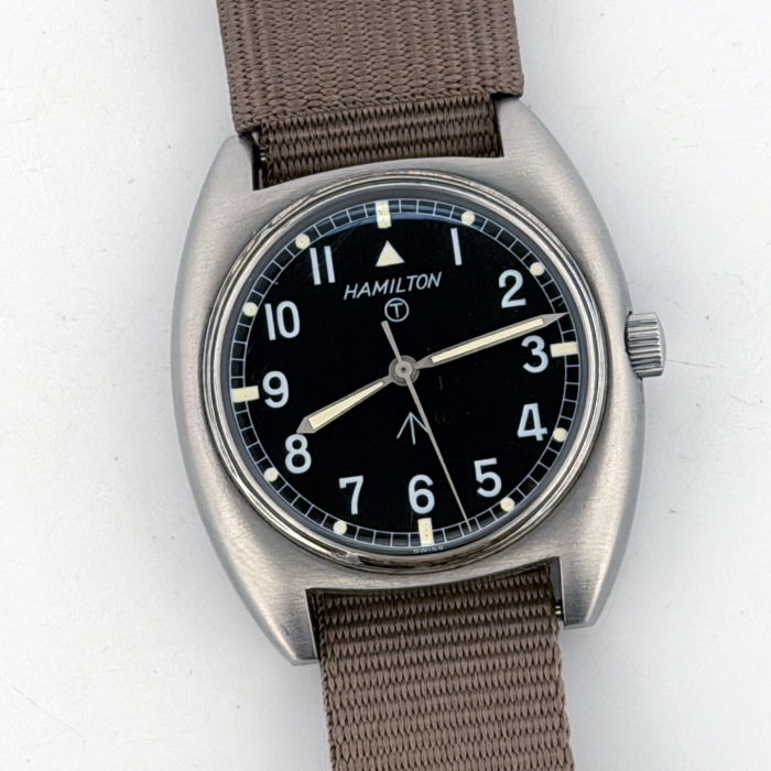 Hamilton W10 British Army Calibre 649 Tritium 1973