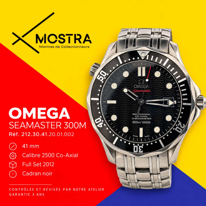 Omega Seamaster 300 Noire Coaxial
