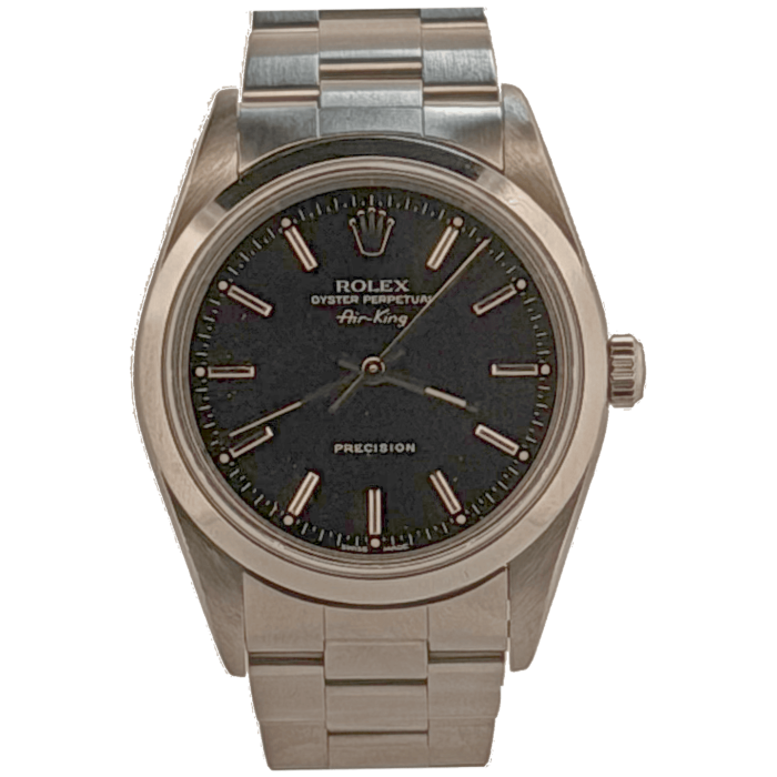 Rolex Oyster Perpetual Airking 34 Black Dial