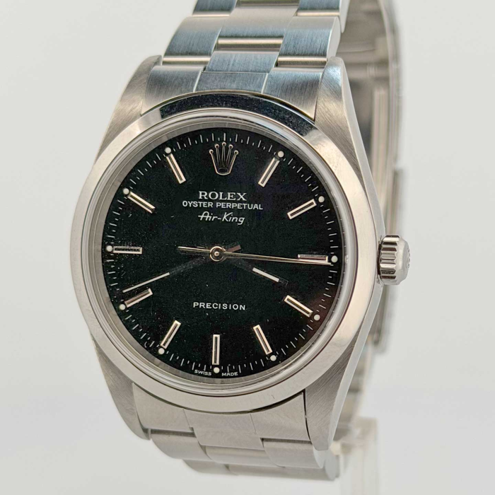Rolex Oyster Perpetual Airking 34 Black Dial