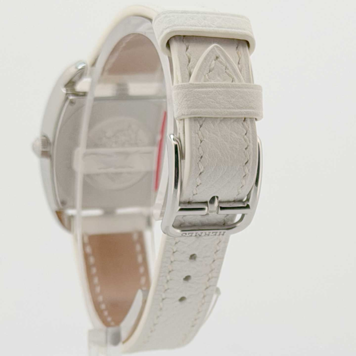 Hermes Cape Cod Tonneau Lady Small White Dial
