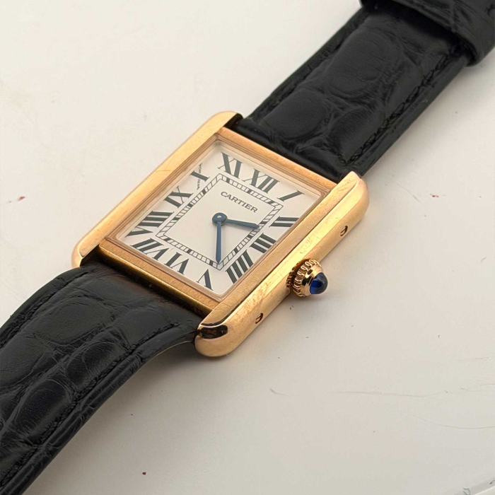 Cartier Tank Solo Gold & Steel Small Modèle