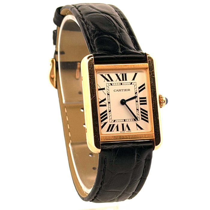 Cartier Tank Solo Gold & Steel Small Modèle