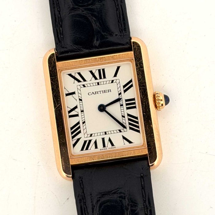 Cartier Tank Solo Gold & Steel Small Modèle