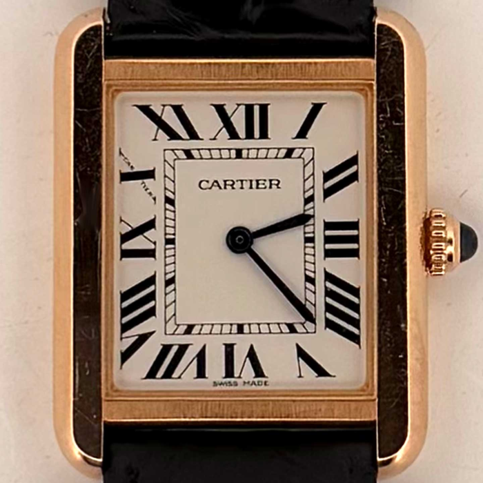 Cartier Tank Solo Gold & Steel Small Modèle