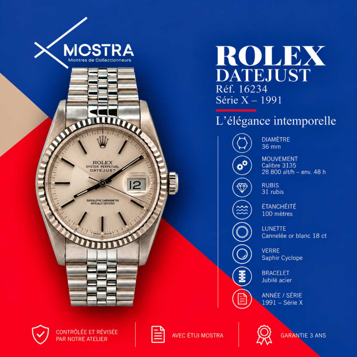 Rolex Datejust 36 cadran Silver