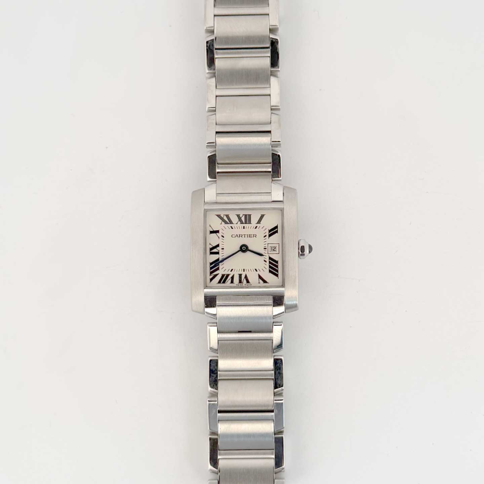 Cartier Tank Francaise Lady Medium Acier