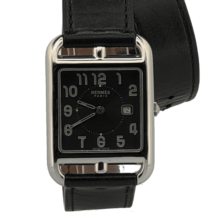 Hermes Cape Cod Large Size Black Dial