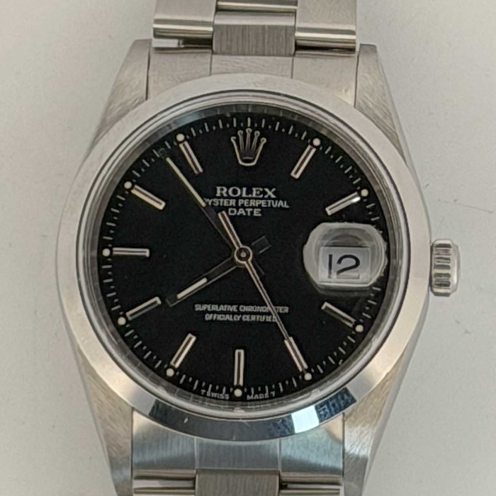 Rolex Oyster Perpetual Date 34 Cadran noir