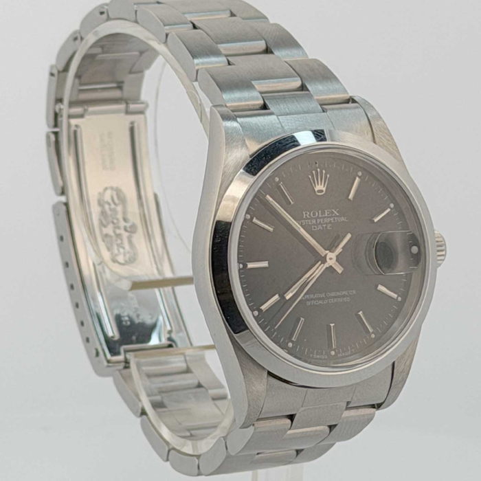 Rolex Oyster Perpetual Date 34 Black Dial