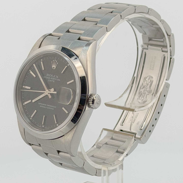Rolex Oyster Perpetual Date 34 Black Dial