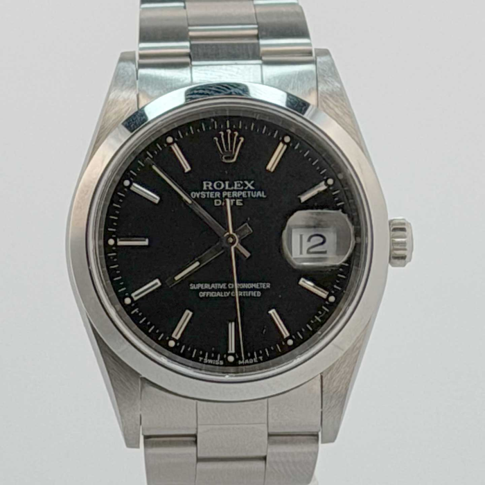 Rolex Oyster Perpetual Date 34 Cadran noir