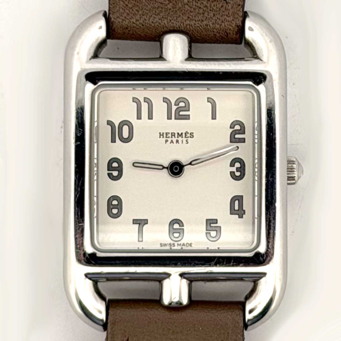 Hermes Cape Cod Petit Modèle Bracelet Taupe
