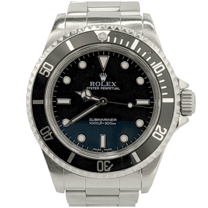 Rolex Submariner no Date  2 lignes