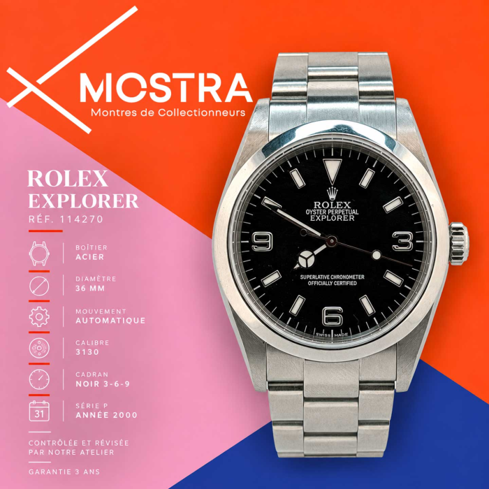 Rolex Explorer 36 Acier