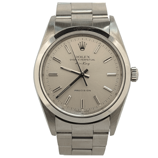Rolex Airking 34 cadran silver