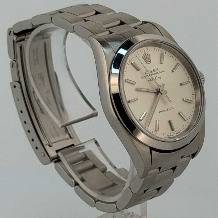 Rolex Oyster Perpetual Airking 34 Cadran Argenté