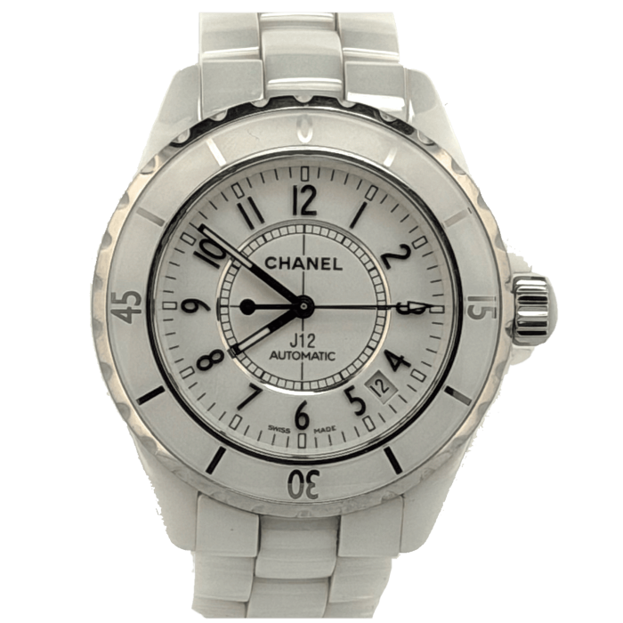 Chanel J-12 Blanche Grand Modèle Automatique