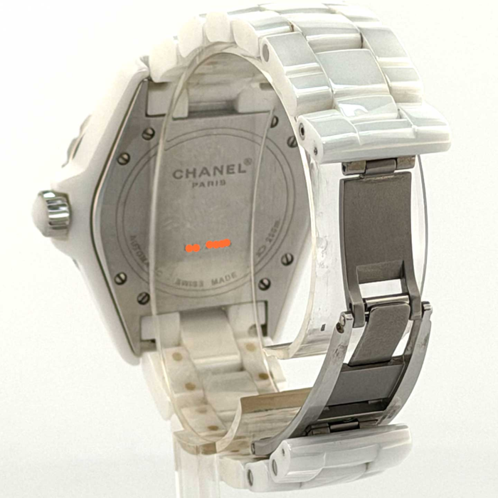 Chanel J-12 Blanche Grand Modèle Automatique