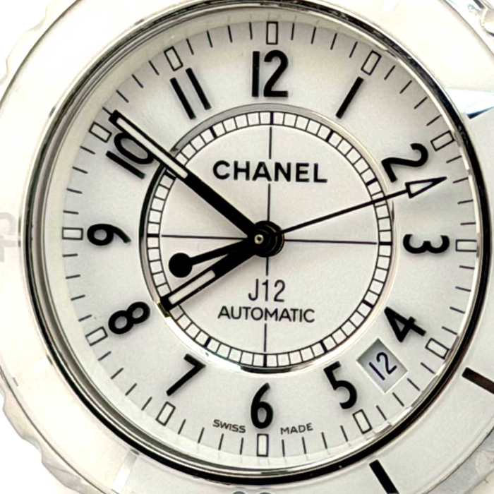 Chanel J-12 Blanche Grand Modèle Automatique