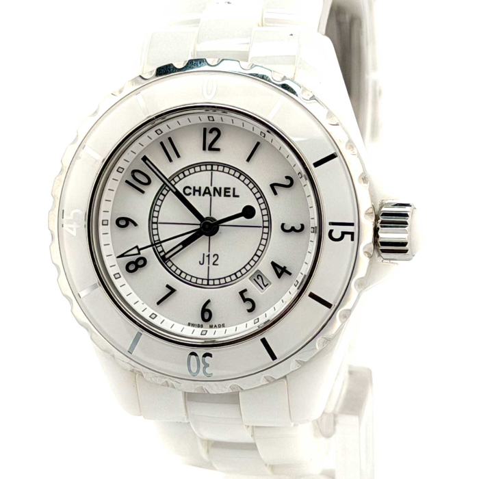 Chanel J-12 White  33 MM Quartz Date