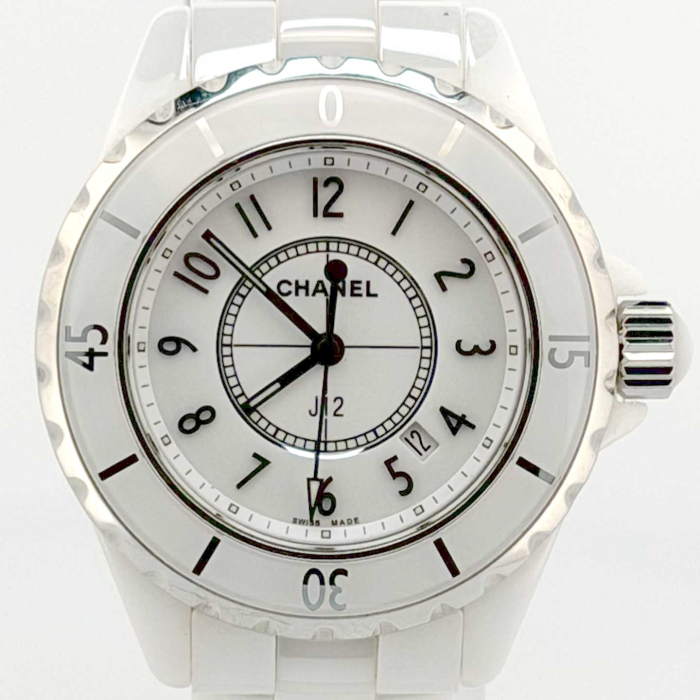 Chanel J-12 White  33 MM Quartz Date
