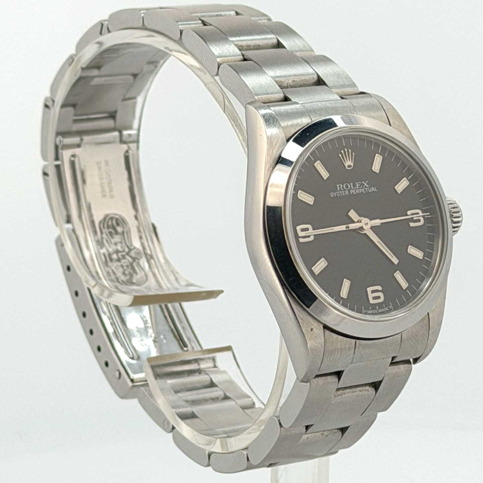 Rolex Oyster Perpetual 31 Cadran Noir 3 6 9 avec Papiers d'origine
