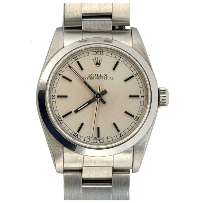 Rolex Oyster Perpetual 31 Cadran Argenté